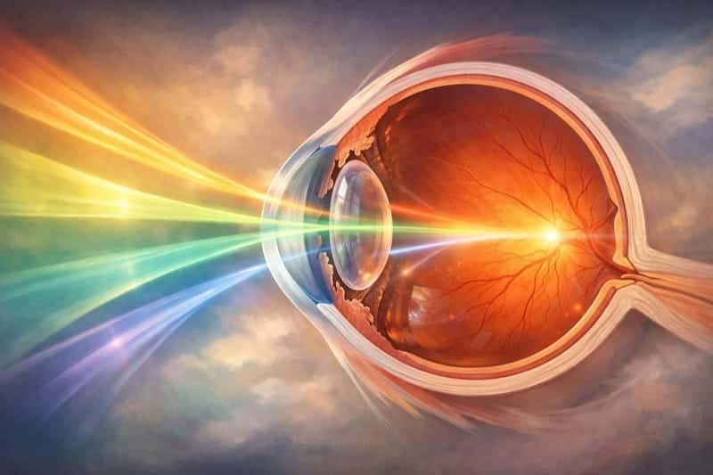 La lumière et l'œil humain